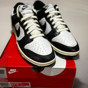 Nike Dunk Low PRM White/Black-Coconut Milk (FQ8899 100) WMNS 11.5/MNS 10 NEW